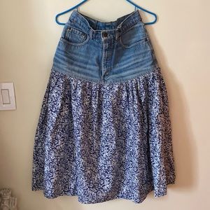 Vintage Levi’s denim skirt